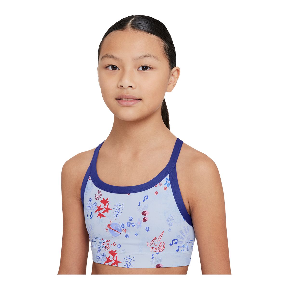 Nike Girls' Dri-FIT Icon Clash Sports Bra