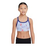Nike Girls' Dri-FIT Icon Clash Sports Bra Front_Flat