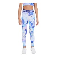 Nike Girls' Dri-FIT All Over Print Leggings, Kids', Athletic, Training Front_Flat