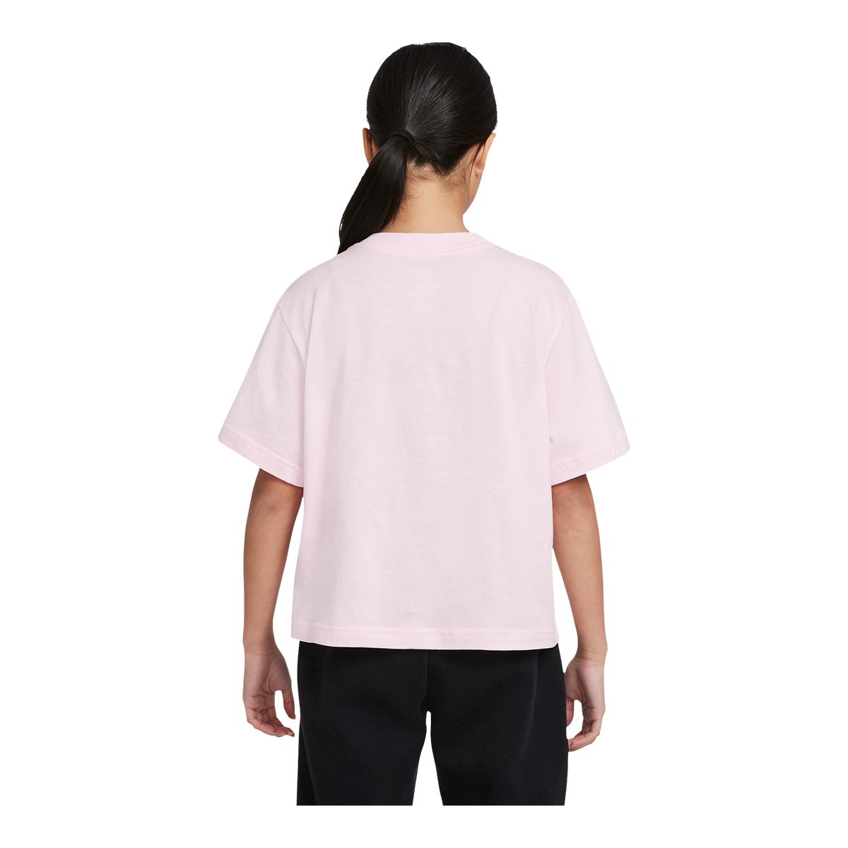 Nike Sportswear Girls' Boxy Varsity T Shirt