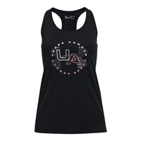 Under Armour Girls' Tech Twist Arch Big Logo Top Front_Flat