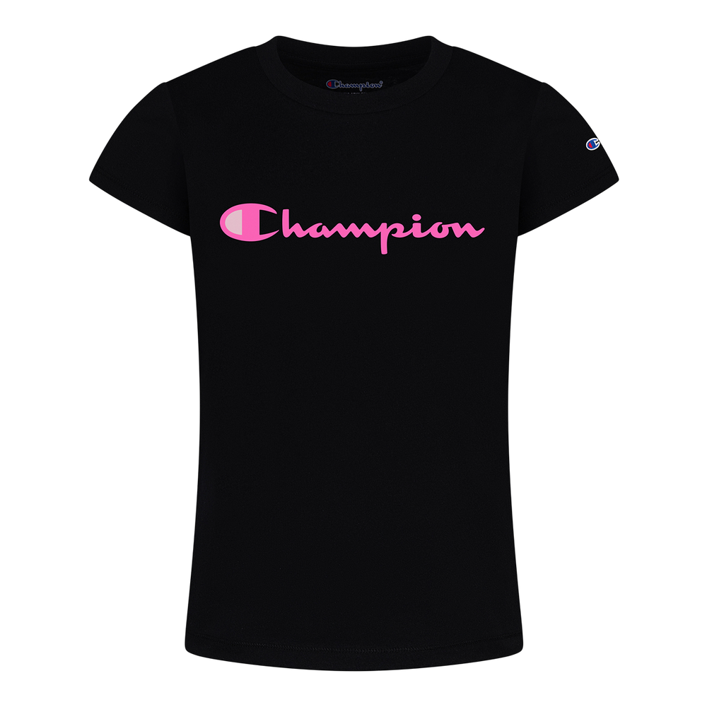 Champion Girls' Essentials Classic Script T Shirt | SportChek
