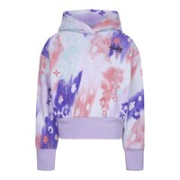 Hurley Girls' Printed Fleece Hoodie Front_Flat