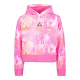 Jordan Girls' Jumpman All Over Print Hoodie Front_Flat