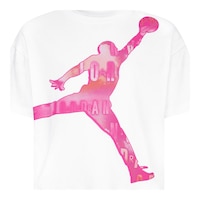 Jordan Girls' All Over Print T Shirt Front_Flat