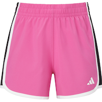adidas Kids' 3-Stripe Woven Pacer Shorts Front_Flat