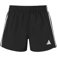 adidas Kids' 3-Stripe Woven Pacer Shorts Front_Flat