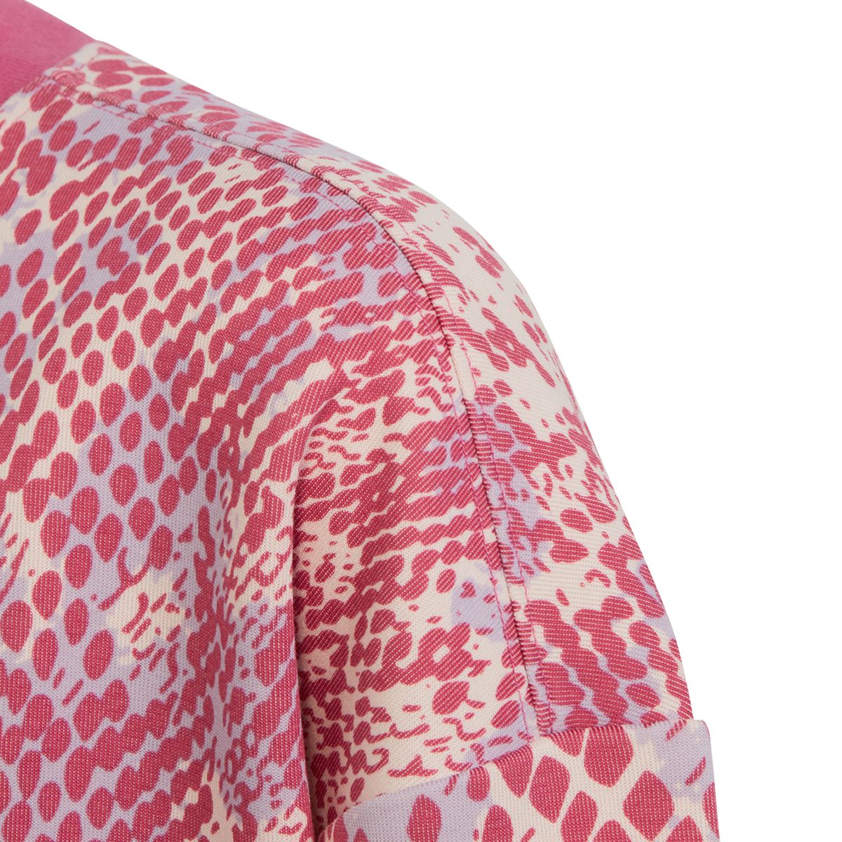 adidas Girls' FI All Over Print Fleece Sweatshirt