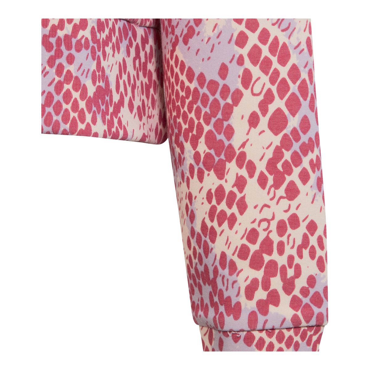 adidas Girls' FI All Over Print Fleece Sweatshirt