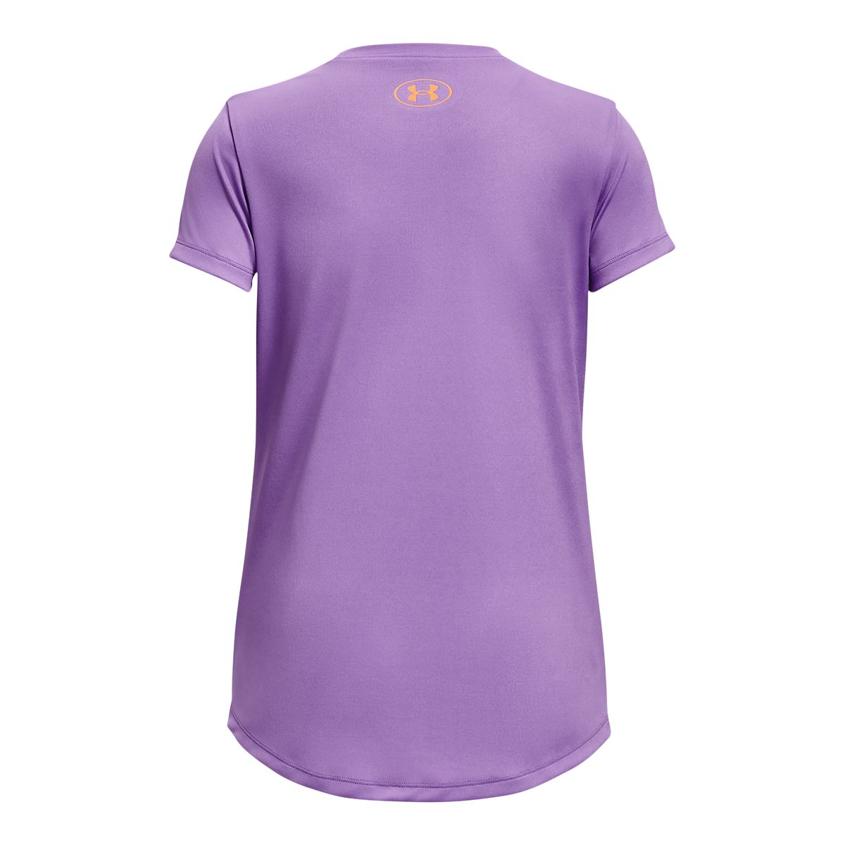 Under Armour Girls' Tech Big Logo Solid T Shirt