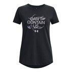 Under Armour Girls' Tech Big Logo Solid T Shirt