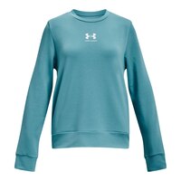 Under Armour Girls' Rival Terry Sweatshirt Front_Flat