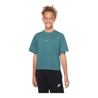 Nike Sportswear Girls' Essential Boxy T Shirt Front_Flat