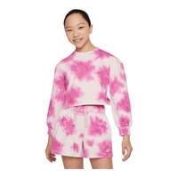 Nike Sportswear Girls' Wash Jersey Sweatshirt Front_Flat