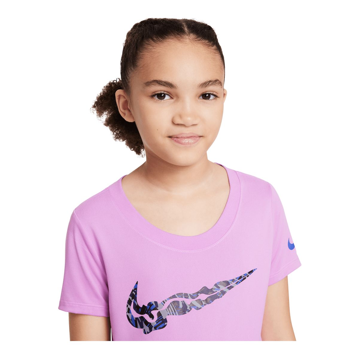 Nike Girls' Dri-FIT Scoop SE T Shirt