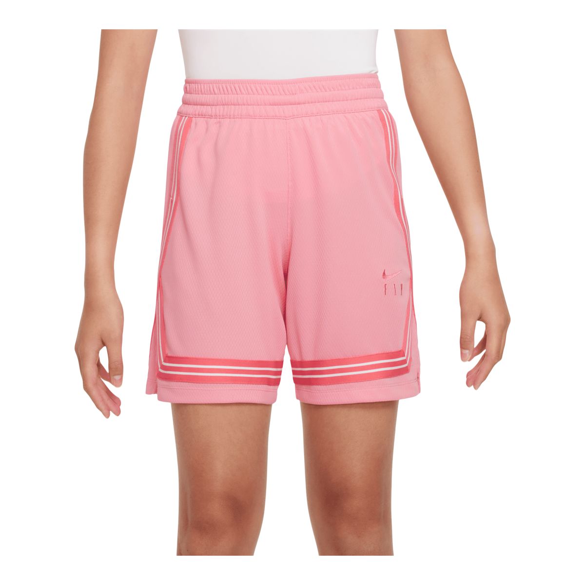 Nike Girls' NK Dri-FIT Fly Crossover Shorts