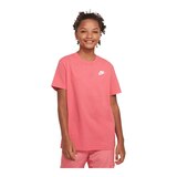 Nike Sportswear Girls' Club Boyfriend T Shirt Front_Angled_Right