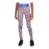 Nike Pro Girls' SE+ Pants Front_Flat