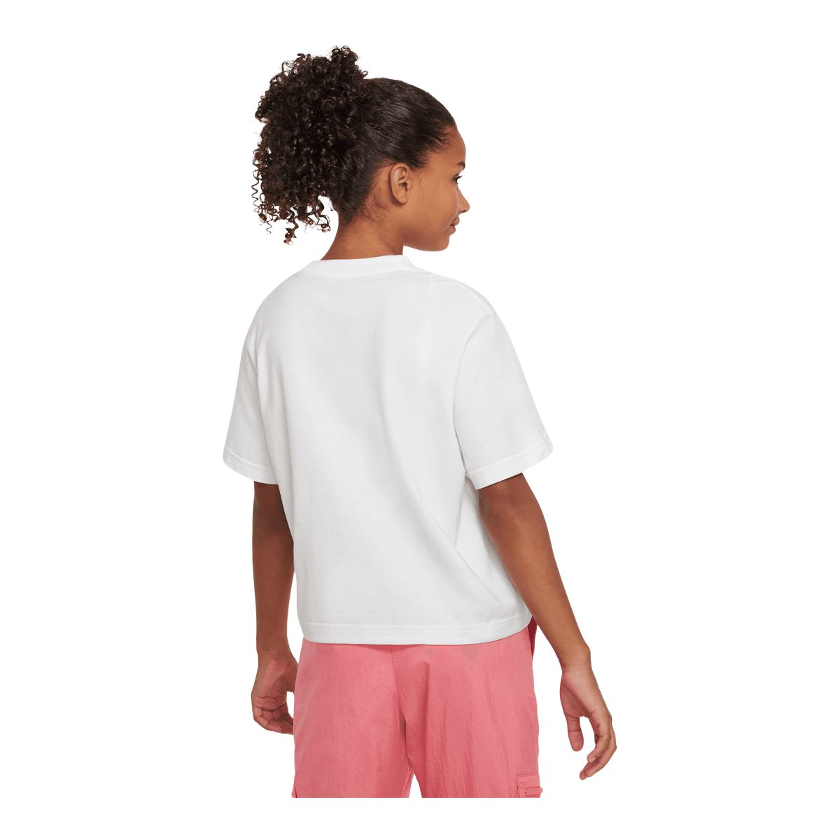 Nike Sportswear Girls' Boxy Print T Shirt