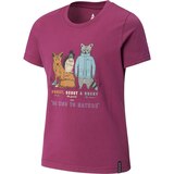 Woods Kids' Cayley Graphic T Shirt Front_Angled_Left