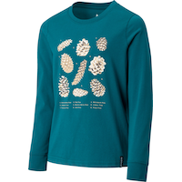 Woods Girls' Cayley Graphic Long Sleeve T Shirt Front_Angled_Left