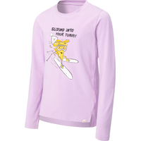 Ripzone Kids' Hilton Graphic Pizza Long Sleeve T Shirt Front_Angled_Left