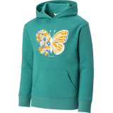Ripzone Girls' Poppy Graphic Butterfly Hoodie Front_Three_Fourths_Angled_Left