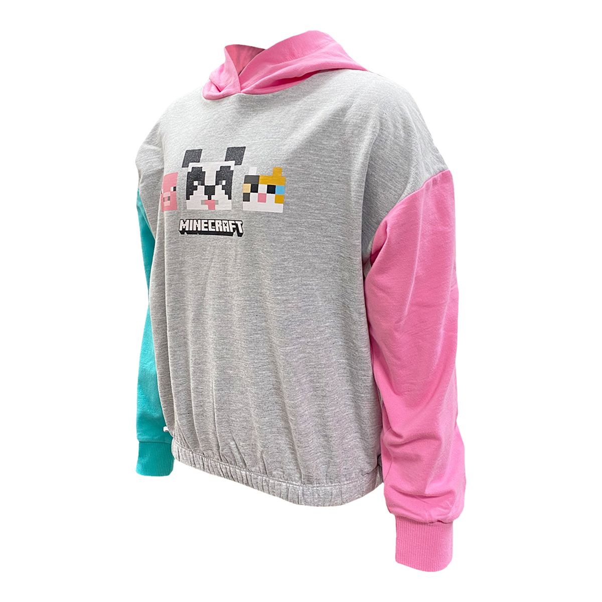 Character Girls Mine Craft Animal Heads Hoodie SportChek