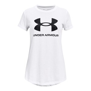 Under Armour Girls' Sportstyle Logo T Shirt