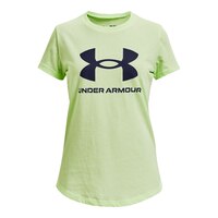 Under Armour Girls' Sportstyle Logo T Shirt Front_Flat