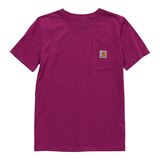 Carhartt Youth Crewneck Short Sleeve Pocket T Shirt Front_Flat