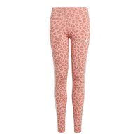adidas Originals Girls' Animal Print High Waist Leggings Front_Flat