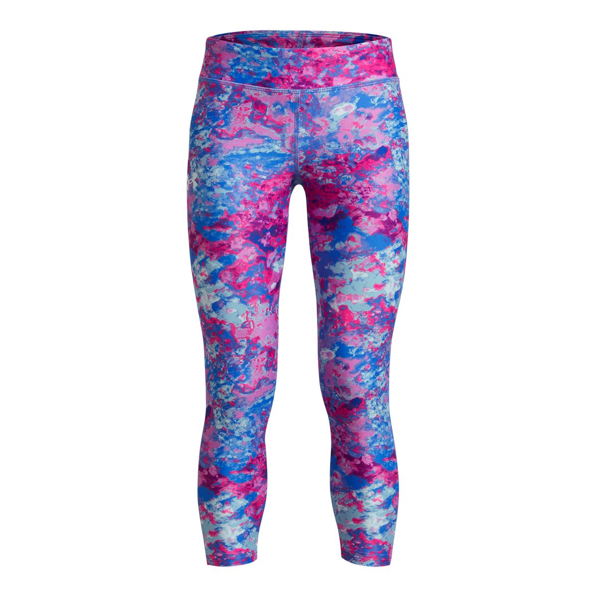 Under Armour Girls' Printed Ankle Crop Pants