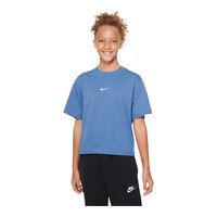 Nike Sportswear Girls' Essential Boxy T Shirt Front_Flat