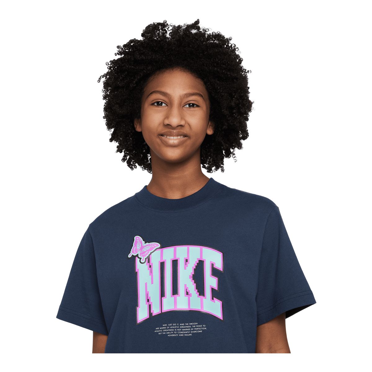 Nike Sportswear Kids' Boxy Butterfly T Shirt