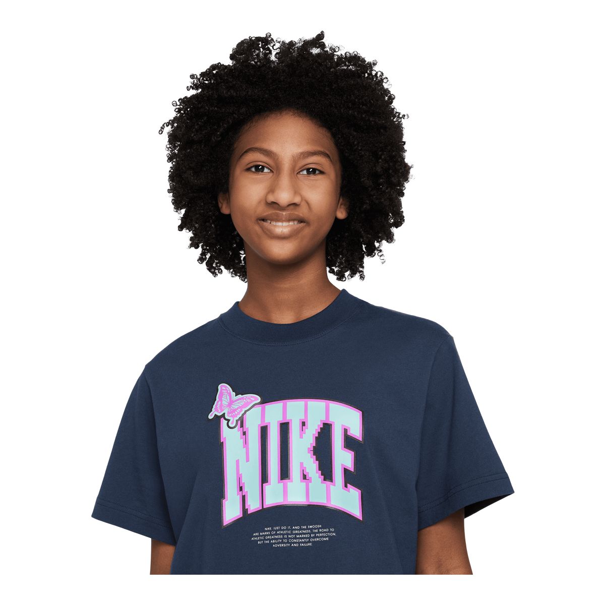 Nike Sportswear Kids' Boxy Butterfly T Shirt