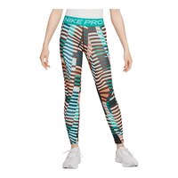 Nike Kids' Dri-FIT Printed Leggings Front_Flat
