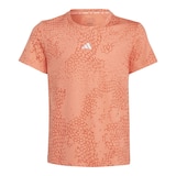 adidas Girls' Aeroready Run T-Shirt Front_Flat