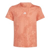 adidas Girls' Aeroready Run T-Shirt Front_Flat
