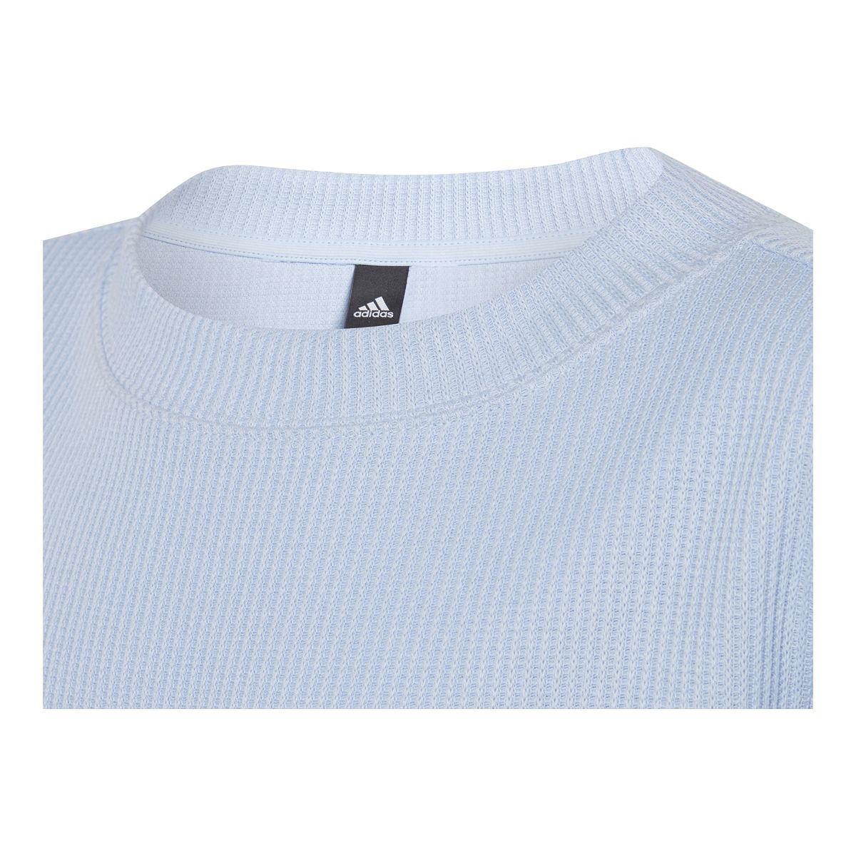 adidas Girls' Lounge Waffle Knit T-Shirt