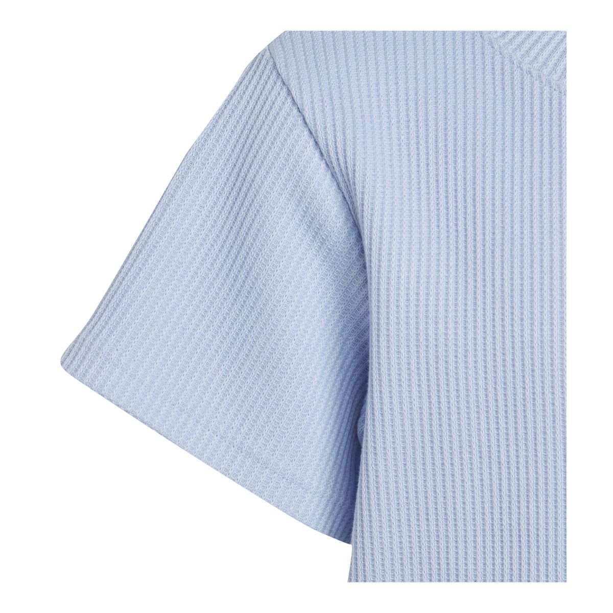 adidas Girls' Lounge Waffle Knit T-Shirt