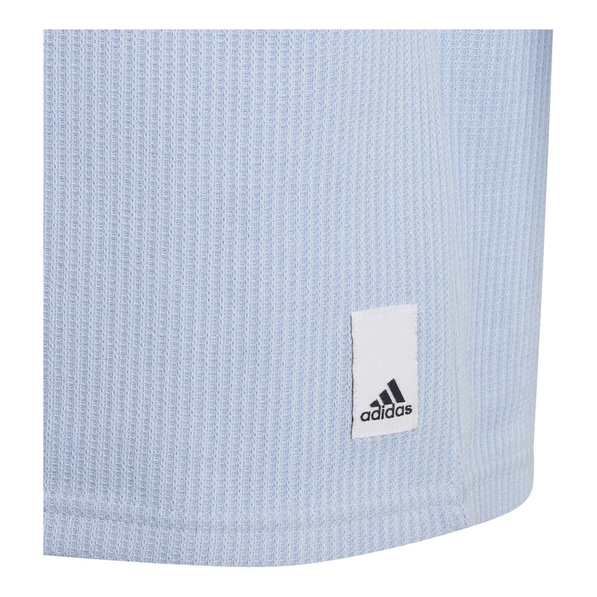 adidas Girls' Lounge Waffle Knit T-Shirt
