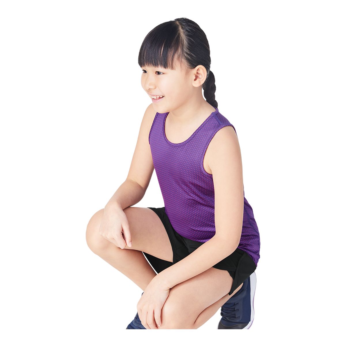 FWD Girls' Reversible Mesh Tank