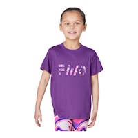 FWD Girls' UPF T-Shirt Front_Flat
