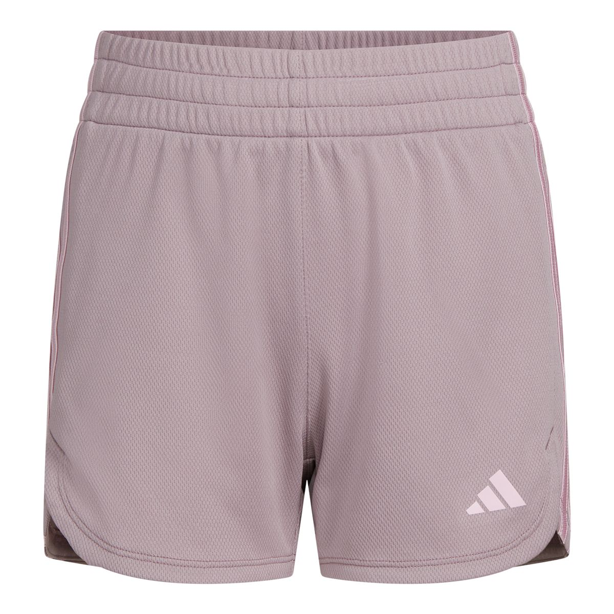 adidas Kids' Mesh 3-Stripes Training Shorts