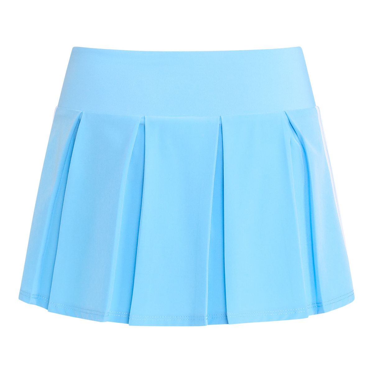 adidas Kids' 3-Stripe Pleated Athletic Skirt
