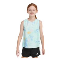 adidas Kids' All Over Printed Tank Top Front_Flat