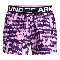 Under Armour Girls' Play Up Printed Shorts Front_Flat