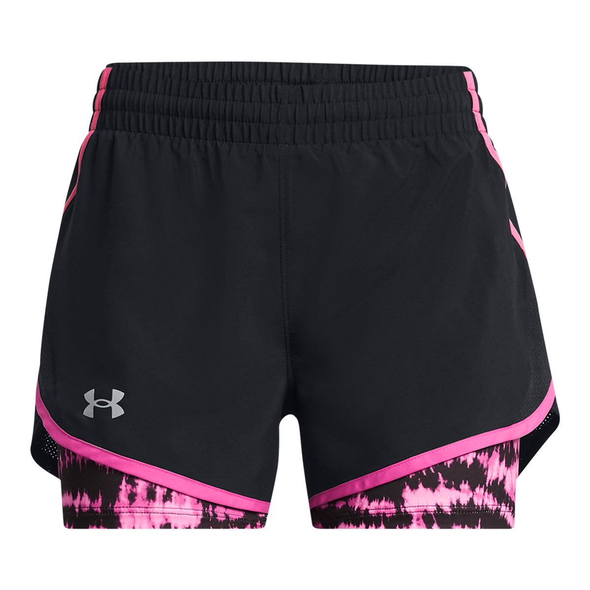 Under Armour Girls' Fly By 2 in 1 Shorts
