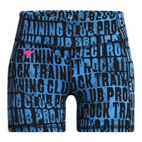 Under Armour Girls' Project Rock Middy Shorts Front_Flat